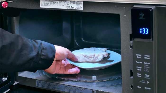 یخزدایی خودکار مرغ با حالت Poultry در ال جی