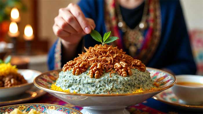 بورانی اسفناج مجلسی