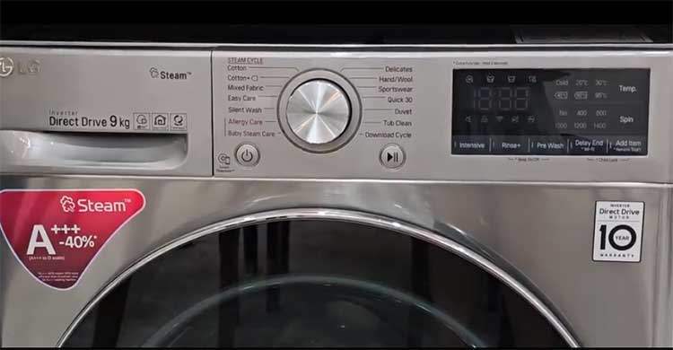 تمیز کردن ماشین لباسشویی