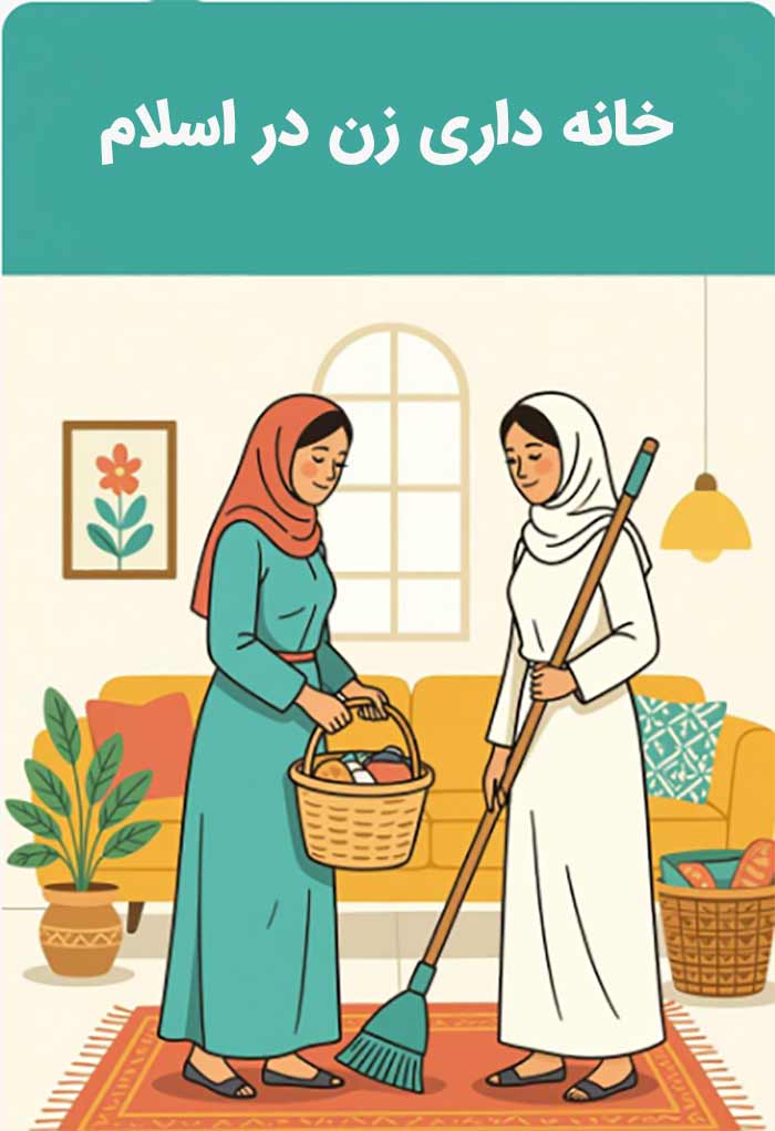 ارزش خانه داری زن در اسلام و ثواب خانه دارب